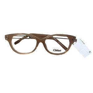 Chloe Frames Eyeglass Brown Cat Eye Acetate CE2699A Women's 52mm